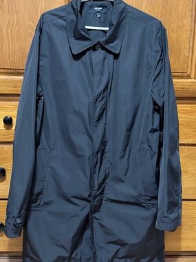 Jack Spade Men's Black Trench Coat